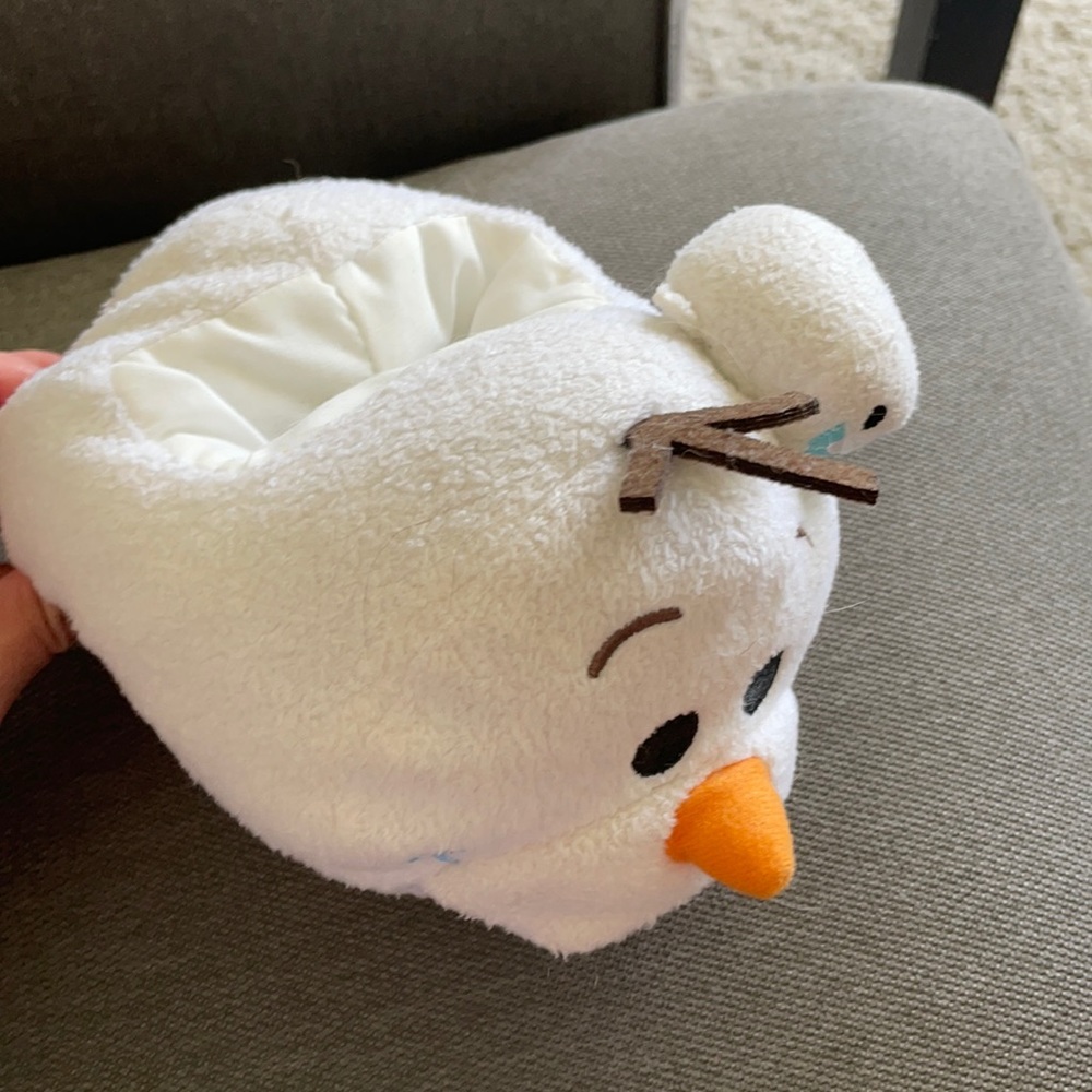 Olaf frozen plush tsum phone holder snow CUTE